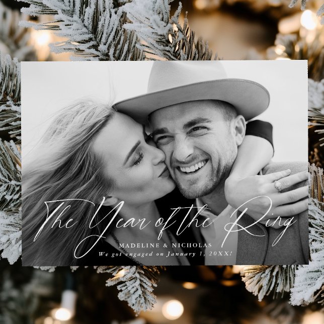 Year of the Ring Photo Engagement Announcement (Creator Uploaded)