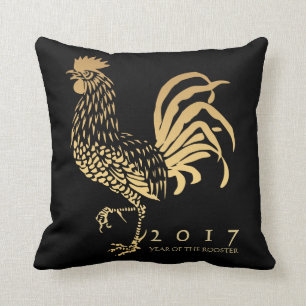 Year of The Rooster 2017 customisable Pillow