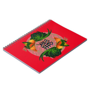 Year of the Rooster Circle Notebook