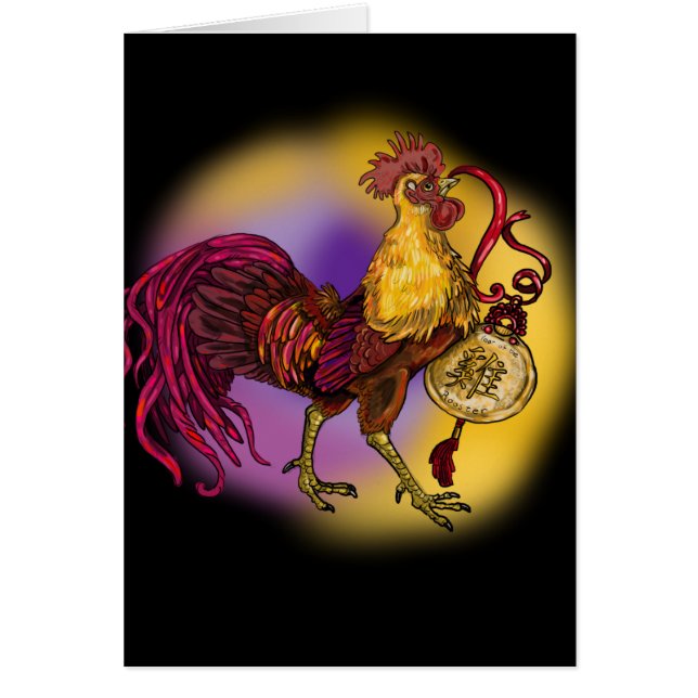 Year of the Rooster~greeting cards (Front)