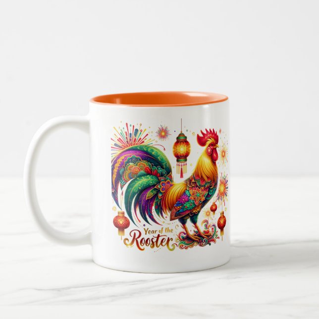  Year of the Rooster Mug  (Left)