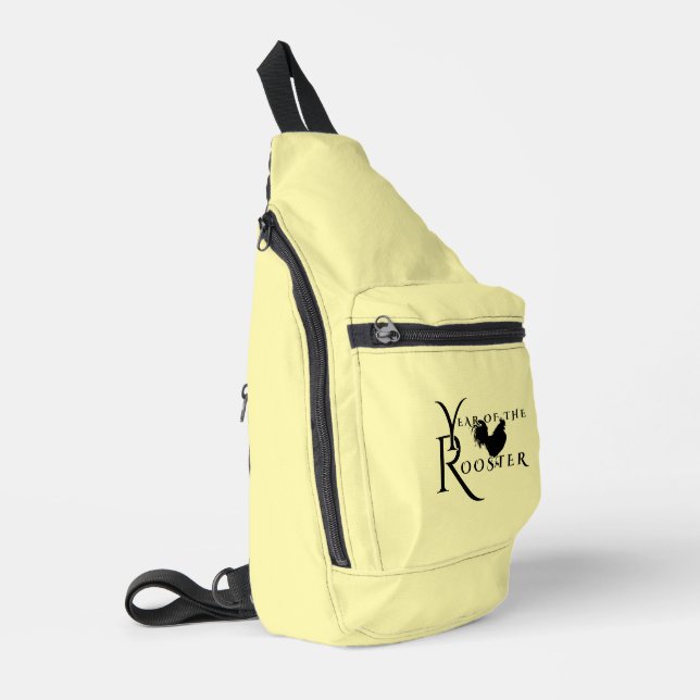 Year of the rooster sling bag (Left Corner)