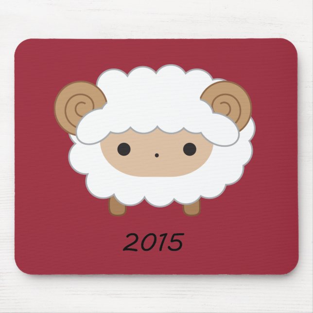 Year of the Sheep 2015 Mousepad (Front)