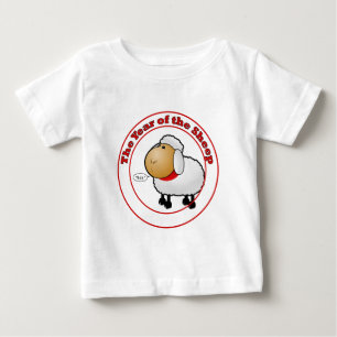 Year of the Sheep Cartoon Baby T-Shirt