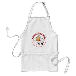 Year of the Sheep Cartoon Standard Apron