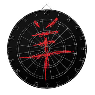 year of the sheep chinese character dartboard