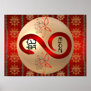 Year of the Snake 2013 poster