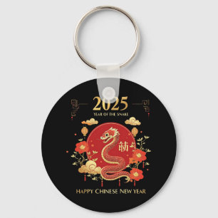 Year Of The Snake 2025 Lunar New Year Chinese New  Key Ring