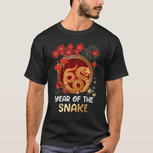 Year Of The Snake 2025 Lunar New Year Chinese New  T-Shirt