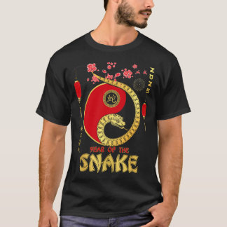 Year Of The Snake 2025 Lunar New Year Chinese  T-Shirt
