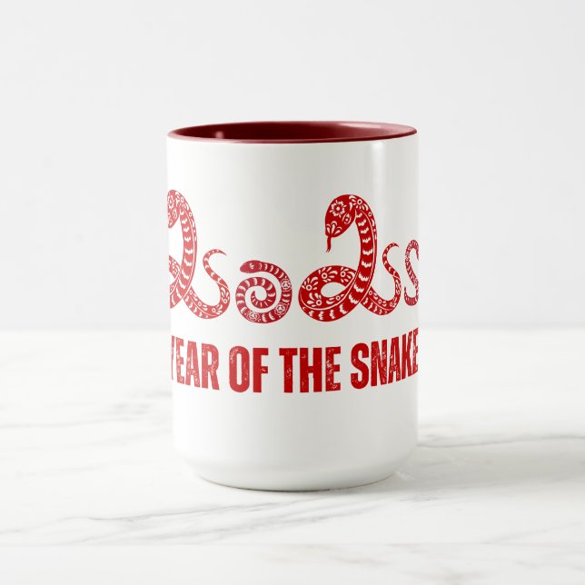 Year of the Snake 2025 Mug (Center)