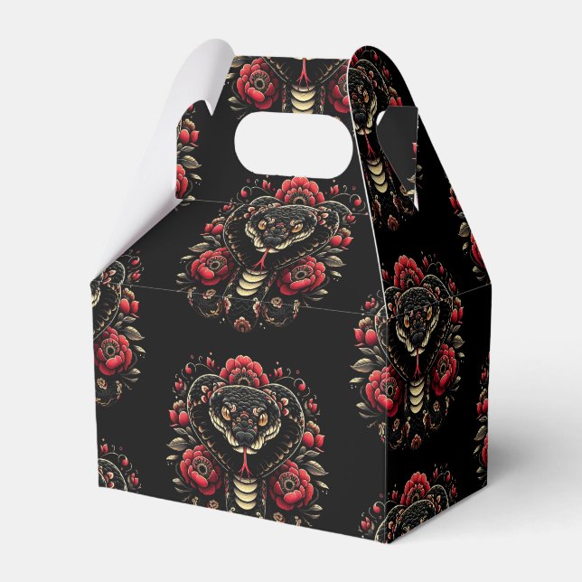 Year of the Snake 2025: Wisdom, Transformation Favour Box (Front Side)