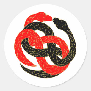 Year of the Snake Classic Round Sticker