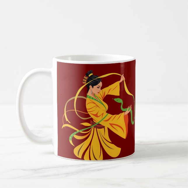 Year of the Snake Coffee Mug (Left)