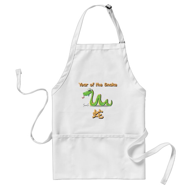 Year of the Snake Standard Apron (Front)