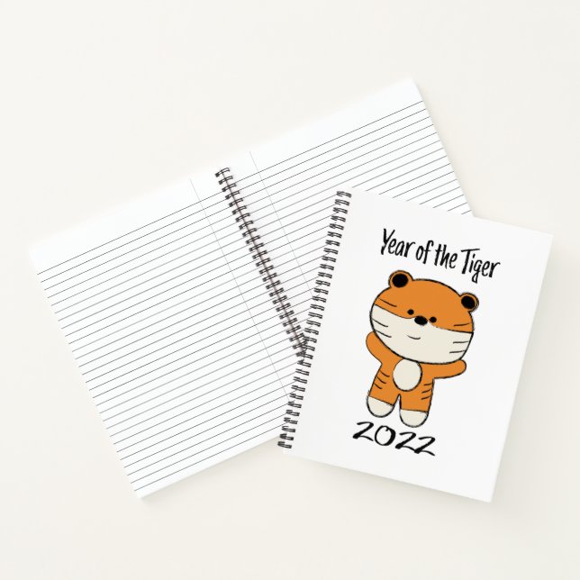 Year of the Tiger 2022 Notebook (Inside)