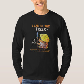 Year Of The Tiger Chinese Zodiac Animal Sign T-Shirt