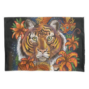 Year of the Tiger Chinese Zodiac Pillowcase