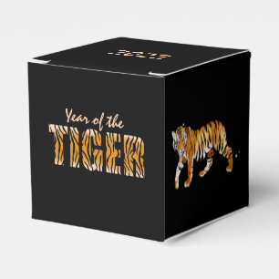Year of the Tiger Design Favour Box