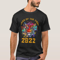 Year Of The Tiger Horoscope Art Happy Chinese New