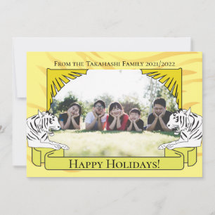 Year of the Tiger New Year Card