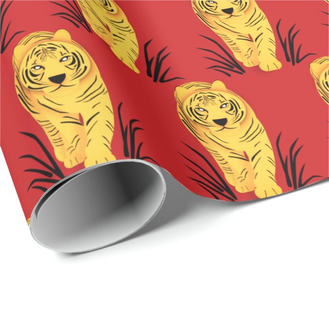 Year of the Tiger Wrapping Paper (Roll Corner)