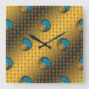Year of the Water Horse Square Wall Clock