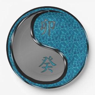 Year of the Water Rabbit Paper Plate