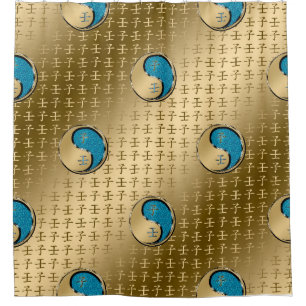 Year of the Water Rat Shower Curtain
