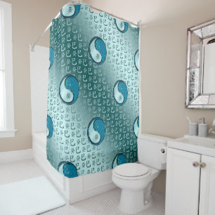 Year of the Water Snake Shower Curtain