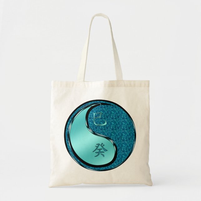 Year of the Water Snake Tote Bag (Front)