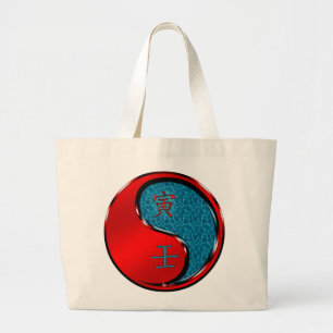 Year of the Water Tiger Large Tote Bag