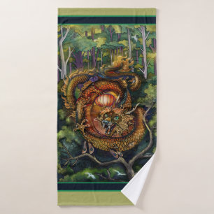 Year of the Wood Dragon 2024 Bath Towel
