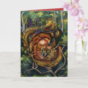 Year of the Wood Dragon 2024 Card