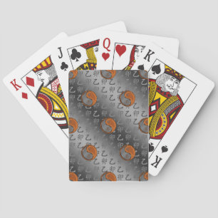 Year of the Wood Rabbit Playing Cards