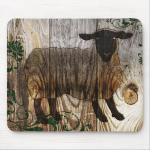 year of the wooden sheep mouse mat