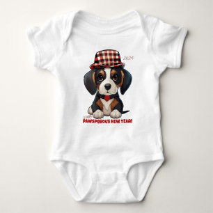 Year of Woofs! Baby Bodysuit