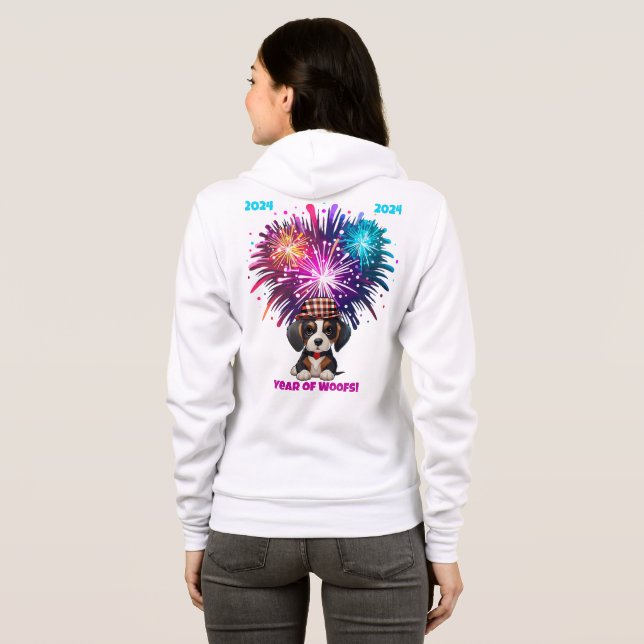 Year of Woofs! Hoodie (Back Full)