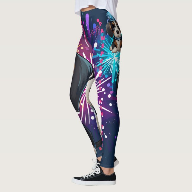 Year of Woofs! Leggings (Left)