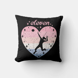 Year Old Cute Volleyball Birthday Girl th Bday Cushion