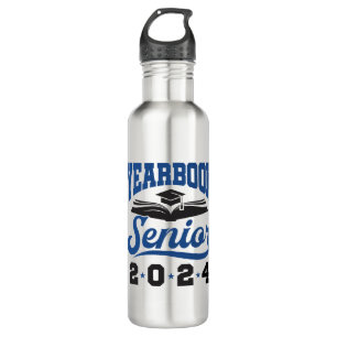 Yearbook Senior 2024  710 Ml Water Bottle