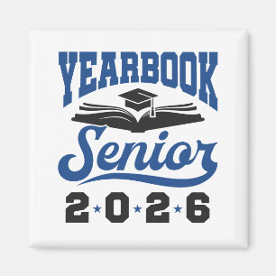 Yearbook Senior 2026 Magnet