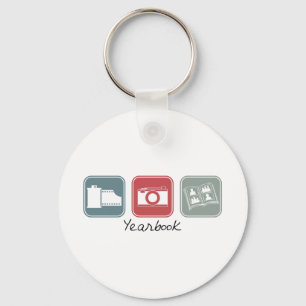 Yearbook (Squares) Key Ring