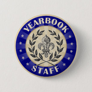 Yearbook Staff 6 Cm Round Badge