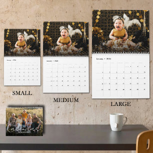 Yearly Family Photo Calendar