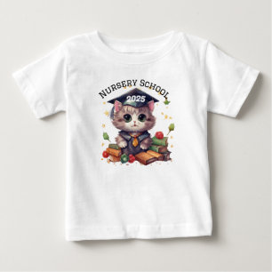 Yearly Nursery School Graduate Baby T-Shirt