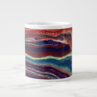 Yearnin Burnin 1 Colourful Abstract Drink Cup