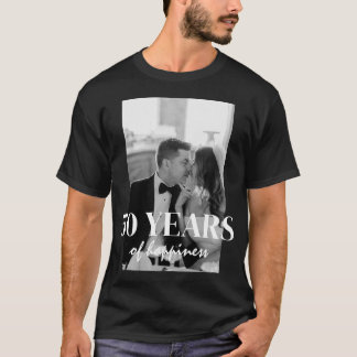 Years Of Happiness Elegant Wedding Anniversary  T-Shirt