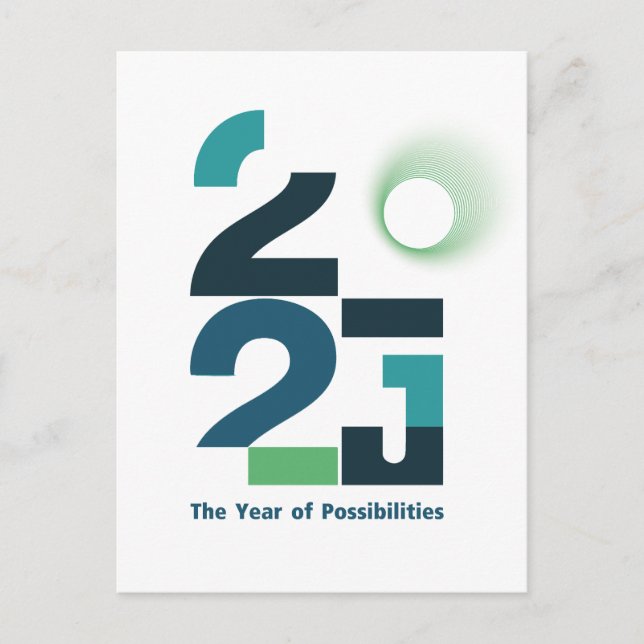 Years of Possibilities Postcard (Front)