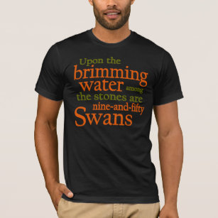 Yeats Wild Swans T-Shirt